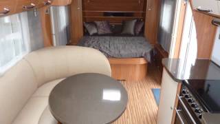 Caravan te koop ADRIA 663 PT ALPINA QUEENSBED STAPELBED 2012 [upl. by Geralda]