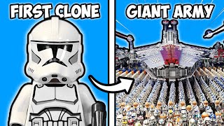 Building the LARGEST LEGO Clone Army [upl. by Hairu]