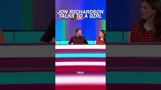 Send conversation tips to Jon Richardson ASAP  shorts  8 Out of 10 Cats  Banijay Comedy [upl. by Otit]