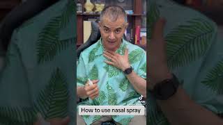 How to use nasal Spray [upl. by Aihsa]