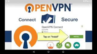 OpenVPN Connect on Android Tutorial [upl. by Oira]