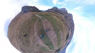 Mount Sunday Hike Down and Drone Flyover [upl. by Leigh]