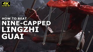 BLACK MYTH WUKONG  HOW TO BEAT NINECAPPED LINGZHI GUAI  BOSS FIGHT  CUTSCENE [upl. by Ardyth]