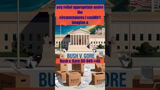 SCOTUS oral argument Bush v Gore 40 Election2000 history vote florida president [upl. by Eenobe]