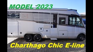 Integraal Camper Carthago chic e line model 2023 op Mercedes 50 LE DA Luxe camper aanbieding [upl. by Kunin]