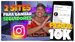 🔥2 SITES PARA GANHAR SEGUIDORES NO INSTAGRAM DE GRAÇA COM APENAS 1 CLIQUE [upl. by Salita]