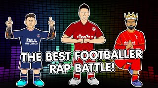 🏆Messi vs Salah vs Lewandowski  Rap Battle🏆 The Best FIFA Football Awards 2021 [upl. by Ahsikrats]