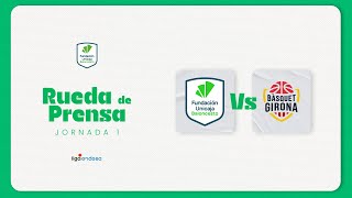 Rueda de Prensa Post Partido Unicaja vs Bàsquet Girona [upl. by Ahsyat]