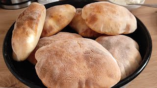 SOMUNI lepinje recept Flat Bread Recipe ASMR [upl. by Ymot775]