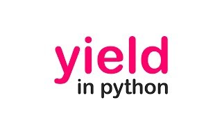 Whats YIELD in Python [upl. by Rebmat]