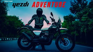 New Yezdi Adventure First Ride Review  The Perfect Storm [upl. by Ennaimaj]