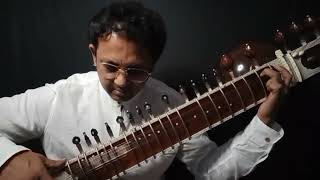 Samanwaya Sarkar  Sitar  Raag Kirwani  Alap 😊❤ [upl. by Enttirb]