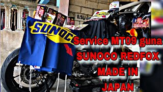 SERVICE MT09 GUNA SUNOCO REDFOX  CARA TUKAR MINYAK HITAM MT09  MT09 V1 [upl. by Asilav]