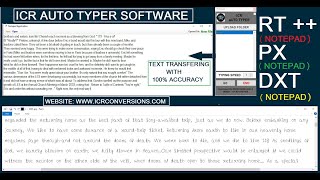 ICR Auto Typer Software For Data Entry amp Auto Typer For PC [upl. by Hpesoy70]