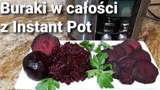 Buraki w całości z Instant PotBeets in Instant Pot [upl. by Klarika370]