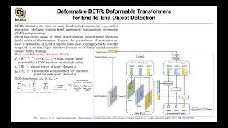 Deformable DETR  Lecture 38 Part 3  Applied Deep Learning Supplementary [upl. by Ellesig]