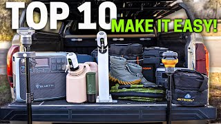 Top 10 Overland Gear that Makes Camping Easier  Bonus [upl. by Aylat]