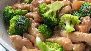 Creamy Pork Broccoli [upl. by Nnayllek]