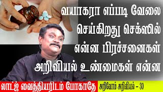 வயாகரா எப்படி வேலை செய்கிறது செக்ஸில் என்ன பிரச்சனைகள் அறிவியல் உண்மைகள் என்ன லாட்ஜ் வைத்தியர போகாதே [upl. by Enylekcaj]