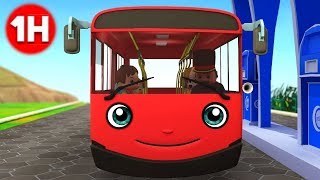 Wheels on the Bus  Kids Songs amp English Nursery Rhymes for Children  MiniBus Baby Songs [upl. by Durtschi]