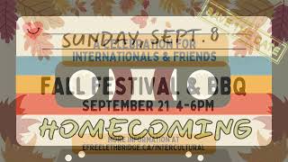 Homecoming Sunday  September 8 2024  1030am Service [upl. by Yzeerb]