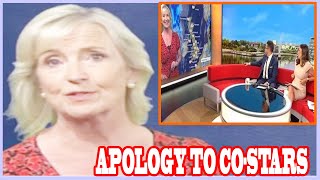 BBC Breakfasts Carol Kirkwood interrupts live broadcast to issue apology to costars [upl. by Lingwood]