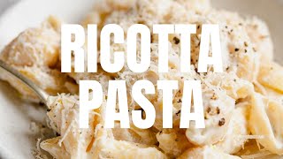 Ricotta Pasta Sauce [upl. by Leasim]