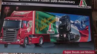 Обзор набора 3875 Italeri124 SCANIA R620 Italeri 50th Anniversary [upl. by Fries616]