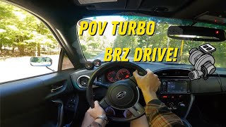 TURBO BRZ POV DRIVE FEAT TURBO NOISES [upl. by Alrick]