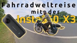 50 Fahrradreise mit der Insta360 x3  Bikepacking anotherway [upl. by Tiduj596]