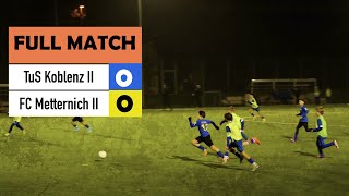 Full match  TuS Koblenz D II vs FC Metternich II  13112024 [upl. by Eerised]