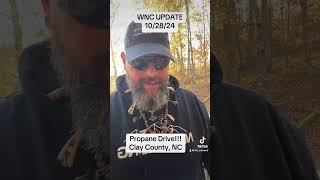 PROPANE DRIVE in Clay County NC westernnc appalachianstrong disasteralerts [upl. by Itnavart]