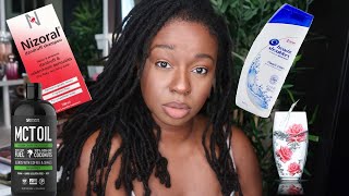 CONTROLLING SEBORRHEIC DERMATITIS WITH LOCS AND PRODUCTS I USE [upl. by Levitus]