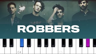 The 1975  Robbers piano tutorial [upl. by Elgna]