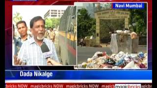 NMMC union workers on a strike residents suffer smelly woes The News [upl. by Tipton]