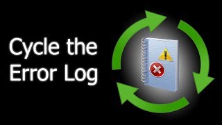 How to manage the size of the SQL Server Error Log [upl. by Pilif]