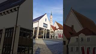 Schrobenhausen Germany videos shortvideo snow [upl. by Ekal]