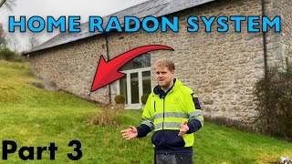 How To Install A Radon Gas System In A House Extreme Final Part [upl. by Takakura]