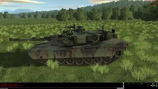 M1A2 SEP Vs T72B1 Model 1985 with OLD APFSDS BM32 Rounds Steel Beasts Pro [upl. by Eisse]