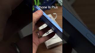 iPhone 16 Plus ultramarino unboxing [upl. by Idel]