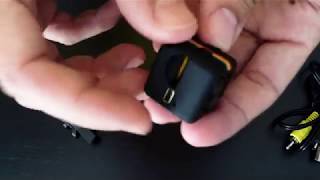 Mini Camera Sports HD SQ11 Unboxing [upl. by Oilcareh839]