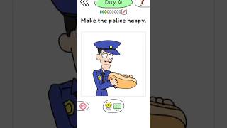 Draw happy police draw games  shorts gameing video [upl. by Lammond]