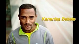 Kenenisa Bekele running and speaking [upl. by Rubenstein]