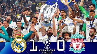 Real Madrid 1  0 Liverpool ● UCL Final 2022 ● Extended Highlights amp Goals HD [upl. by Eolhc]