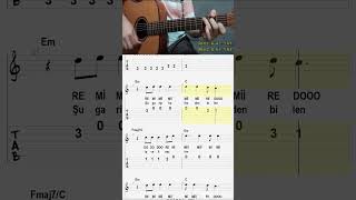 Neredesin Sen Gitar Nota Akor  Neşet Ertaş [upl. by Lenehc]