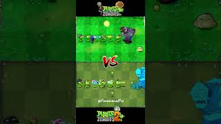 PVZ1 Vs PVZ2 Team Plants vs Gargantuar Zombie  PvZ2 plantsvszombies2 [upl. by Iorgos]