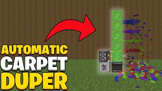 Fastest Carpet Duper For Minecraft 121 [upl. by Nnyre]