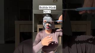 Bubble Mask😨trending ytshortsindia viralshort beautyhacks funny glowingskin india skincare [upl. by Notnert]