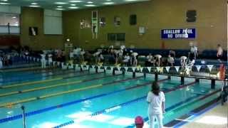 BARNET COPTHALL 2012 MASTERS SWIMMING SPRINT MEET [upl. by Marigolde]