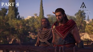 Assassins Creed Odyssey  Sailing To War I 100 Walkthrough Part 4 [upl. by Suiramed59]